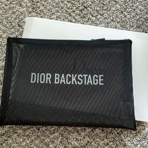 Dior makeup bag